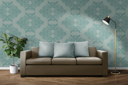 Sablon Refolosibil Repetitiv Damask 820*590mm - SP76-1