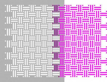 Stencil 55x43cm, Repetitive, Interlocking Fabric - SP200.550x430 - Img 6