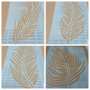 PROMO SET 3D STENCILS - different sizes * thickness 0.6 / 1mm - SP303-4-5-6