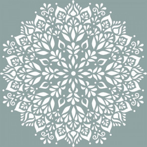 Reusable Mandala Rich Stencil 890*890mm - SP1758989 - Img 2