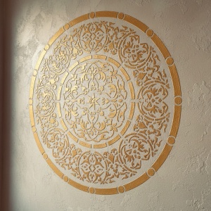 Reusable Stencil Mandala Arabesque 44x44 cm SP182