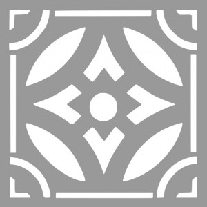 Reusable Tile Stencil - SGF28 - Various sizes - Img 2