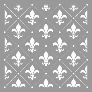 Sablon Refolosibil Repetitiv Puncte Damask 590*590mm - SP77 - Img 3