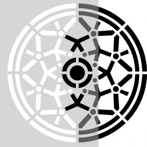 Set of 4 AURA Mandala Stencils, diameters 80cm, 44cm, 22cm and 14cm - SP166 - Img 3