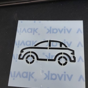 Set of 5 Reusable Stencils Machine SP254 - Img 2