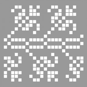 Stencil 40 x 38cm Reusable Repetitive Traditional Motif - SMTR13