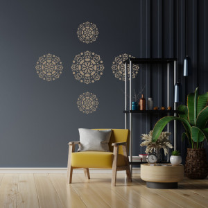 Mandala stencil 220321-4 - different sizes