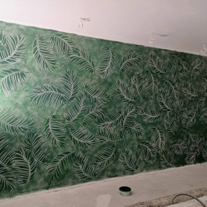 Palm Leaf Stencil - Reusable Repetitive - SP191 - Img 4