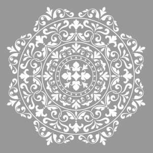 Reusable Mandala Finesse Stencil 590*590mm - SP46 - Img 3