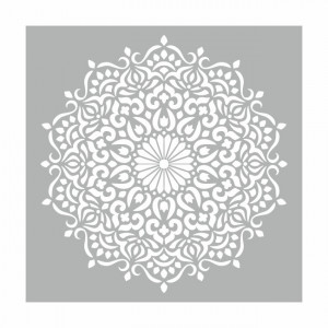 Reusable Mandala LIFE Stencil - SP108 - Img 4