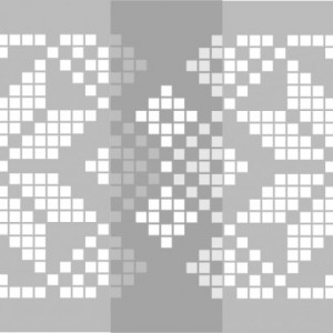 Sablon 45 * 30cm Refolosibil Repetitiv Motiv Traditional Romanesc - SMTR06 - Img 4