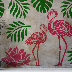 Stencil 89x56cm Flamingo SP221.89x56 - Img 2