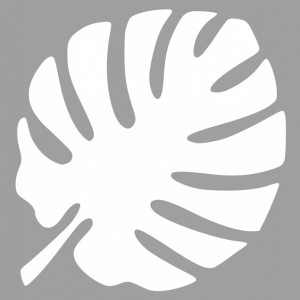 Stencil 89x59cm Monstera Leaf SP225.89x59 - Img 2