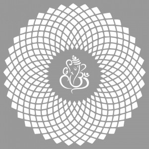 Mandala Hipnosys Stencil 890*890mm - SP1978989 - Img 2
