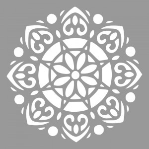 Mandala stencil 220321-4 - different sizes - Img 2