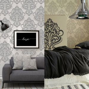 Reusable Repetitive Damask Stencil 590*590mm - SP80 - Img 4