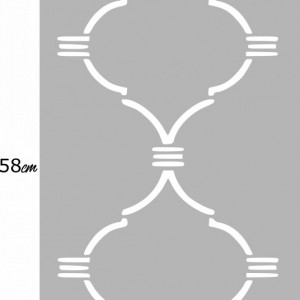 Reusable Repetitive Stencil for Painting Walls - SP16 - Img 4