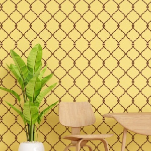 Reusable Repetitive Stencil for Painting Walls - SP16