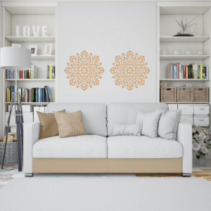 Reusable Stencil Mandala Flower 590*590*1mm - SP635959.1