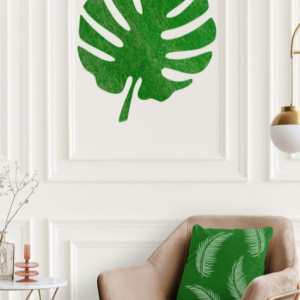 Sablon 89x59cm Frunza Monstera SP225.89x59 - Img 3