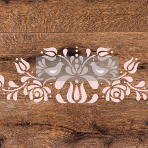 Sablon Refolosibil Panonian Folk Motif 330*120mm - SP102 - Img 5