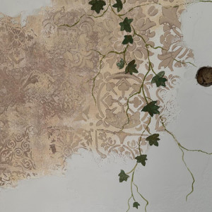 Stencil 12 models Flower Morocco Tile 790x590x1mm, Reusable SGF27.79x59.1 - Img 4