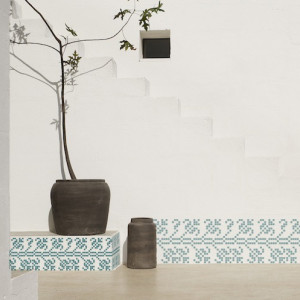 Stencil 40 x 38cm Reusable Repetitive Traditional Motif - SMTR13 - Img 3