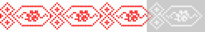 Stencil 44 x 25cm Reusable Repetitive Traditional Motif - SMTR07 - Img 3