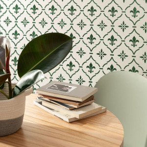 Stencil 65 x 55cm, Amfor Damask Motif, SP169, Reusable, Repetitive