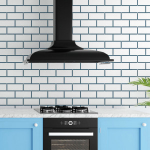 Stencil 89x59cm Striped Brick, Reusable SP224.89x59