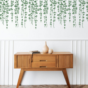Flowing Flowers Stencil - Repetitive - SP204.120 x 89 cm