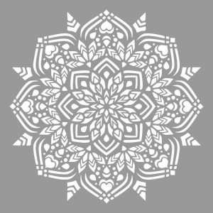 Mandala stencil 220321-5 - different sizes - Img 2