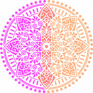 Reusable Stencil African Mandala 890*560mm - SP53 1/2 - Img 5