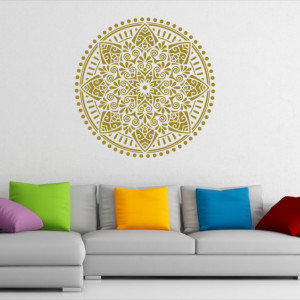 Reusable Stencil African Mandala 890*560mm - SP53 1/2 - Img 6