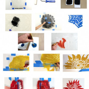 SET 38 x Sabloane Refolosibile Alfabet + Numere Stencil dimensiuni 15x12cm / buc - SP721512 - Img 3