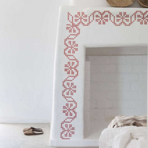 Stencil 46 x 19cm Reusable Repetitive Traditional Motif - SMTR11