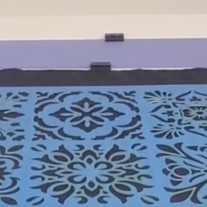 Leila Stencil 590x400x0.5mm, Reusable SGF27.2pe2.59x40.05 - Img 2