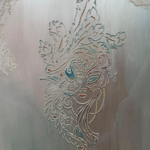 Reusable Stencil Donna Masque 110 * 60cm * thickness 0.5 / 1mm - SP265 - Img 5