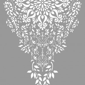 Reusable Stencil Flowing Mandala 120x89 cm; SP233.05 - Img 2