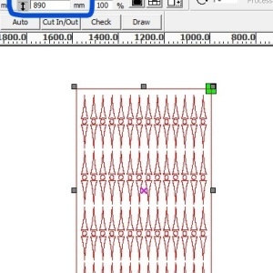 Sablon Refolosibil Arrows 89 * 59cm * grosime 0.5 / 1mm - SP259 - Img 4