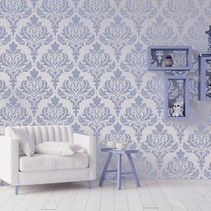 Sablon Refolosibil Repetitiv Damask Flower 730*585mm - SP29-3