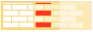 Reusable Repetitive Stencil - Brick - SP11 - 580x290x0.5mm - Img 3