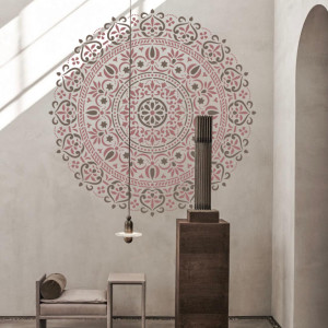 Reusable Stencil Mandala Elegant diameter 70cm - SP110.1PE4.70