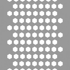 Sablon 450x350x1mm, Micro Rombs, SP228 - Img 2