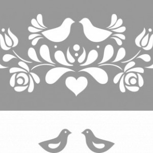Sablon Refolosibil Panonian Folk Motif 890*210mm - SP107-1 - Img 3