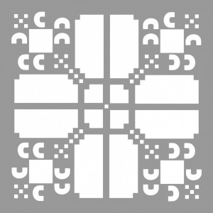 Sablon Traditional 56x56cm - SMTR20 - Img 2