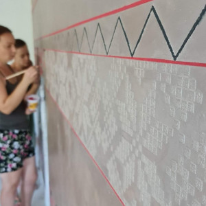 Personalized Stencils decorated in Relief - 3D