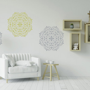 Reusable Mandala Finesse Stencil 590*590mm - SP46