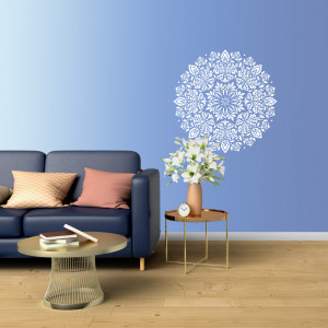 Reusable Stencil Mandala Flower 890*890mm - SP1738989
