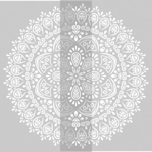 Reusable Stencil Mandala Tribal 890*550mm - SP50 1/2 - Img 3